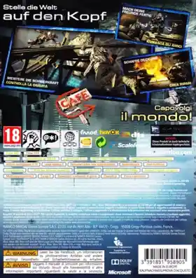 Inversion (USA) box cover back